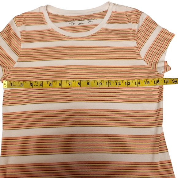 Sonoma Y2K Striped Stretchy T-Shirt - Picture 7 of 10